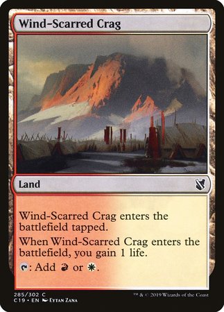 Wind-Scarred Crag [Commander 2019] | Spectrum Games