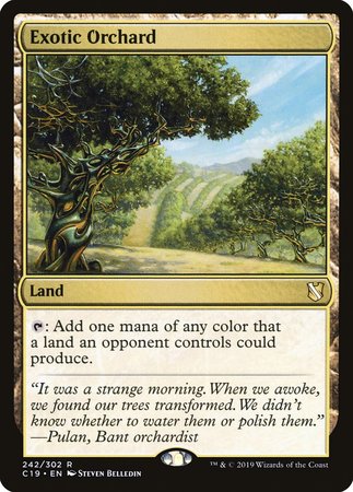 Exotic Orchard [Commander 2019] | Spectrum Games