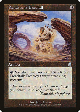 Sandstone Deadfall [Odyssey] | Spectrum Games