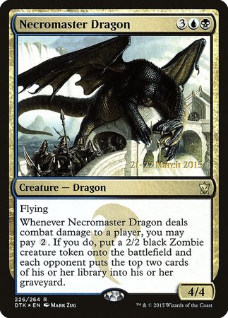Necromaster Dragon [Dragons of Tarkir Promos] | Spectrum Games