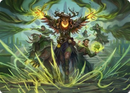 Witherbloom Command Art Card [Strixhaven: School of Mages Art Series] | Spectrum Games