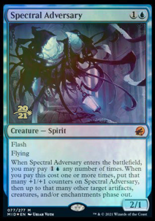 Spectral Adversary [Innistrad: Midnight Hunt Prerelease Promos] | Spectrum Games