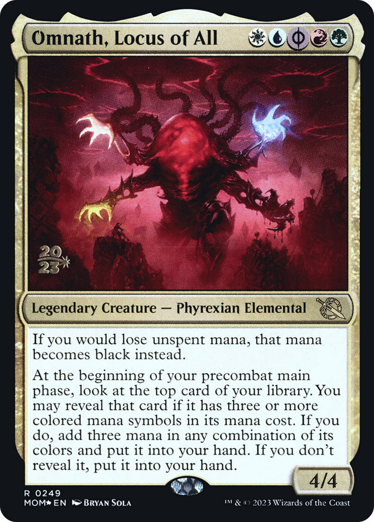Omnath, Locus of All [March of the Machine Prerelease Promos] | Spectrum Games