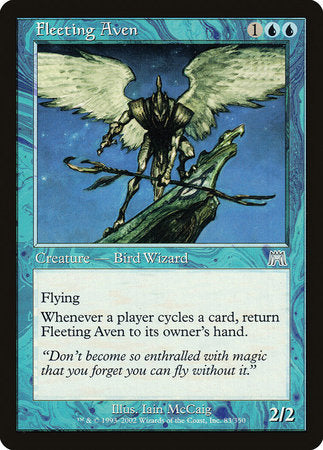Fleeting Aven [Onslaught] | Spectrum Games