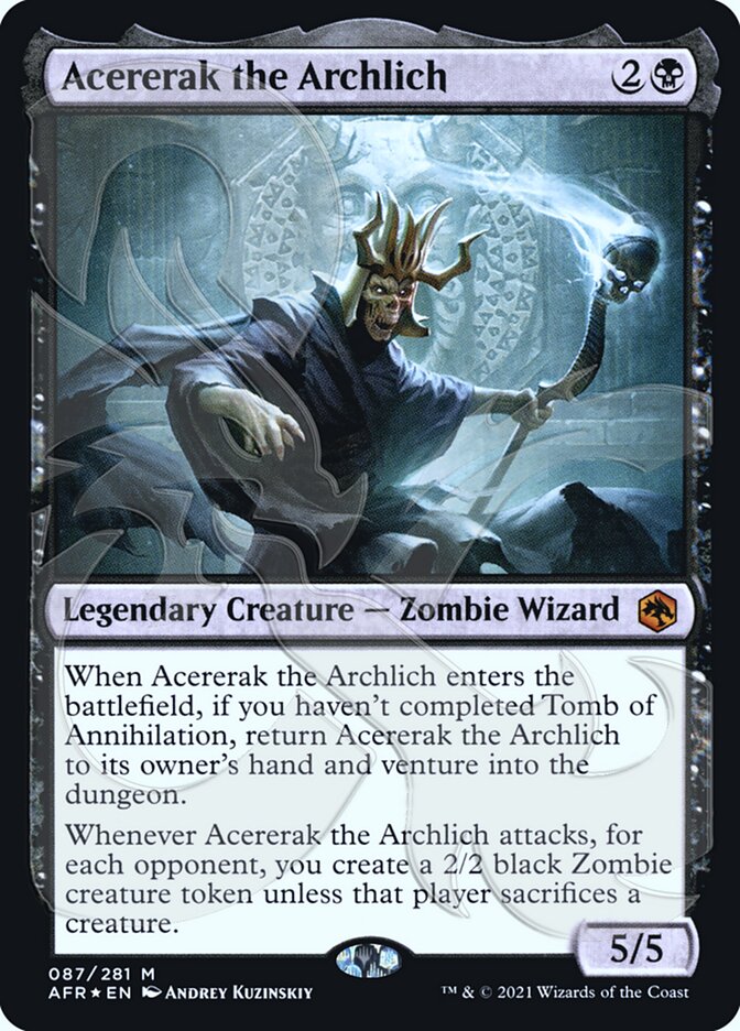 Acererak the Archlich (Ampersand Promo) [Dungeons & Dragons: Adventures in the Forgotten Realms Promos] | Spectrum Games