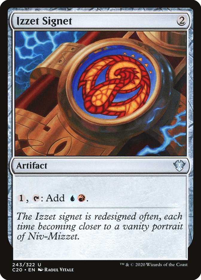 Izzet Signet [Commander 2020] | Spectrum Games