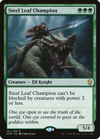 Steel Leaf Champion [Dominaria] | Spectrum Games