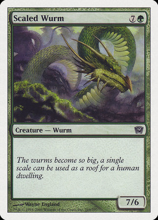 Scaled Wurm [Ninth Edition] | Spectrum Games