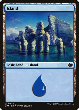 Island (29) [Duel Decks: Merfolk vs. Goblins] | Spectrum Games
