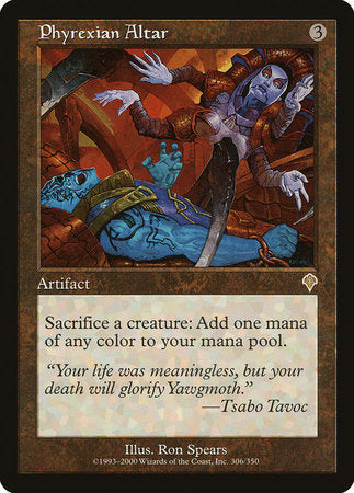 Phyrexian Altar [Invasion] | Spectrum Games