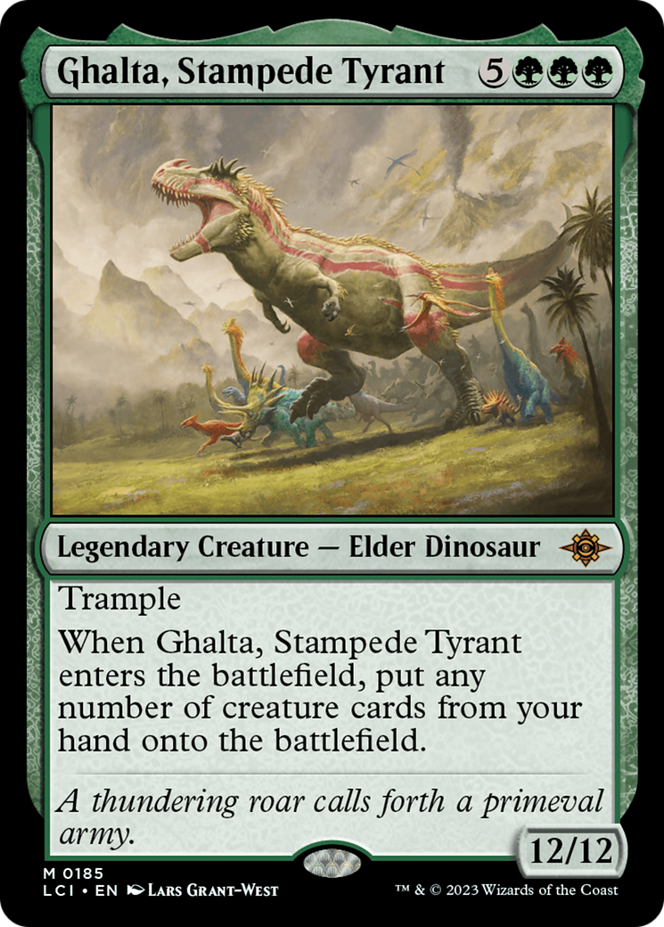 Ghalta, Stampede Tyrant [The Lost Caverns of Ixalan] | Spectrum Games