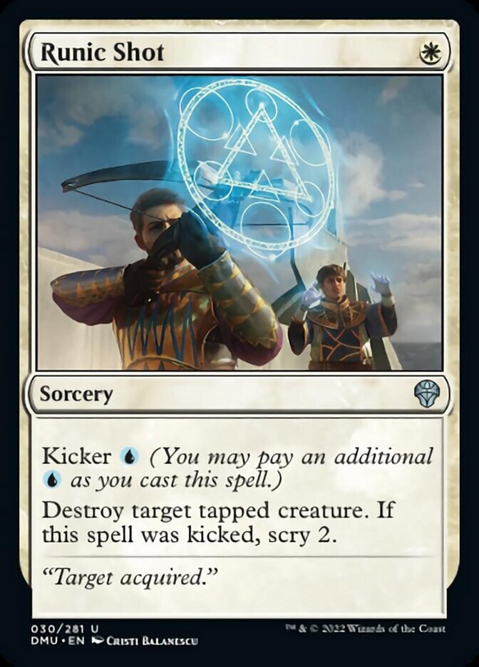 Runic Shot [Dominaria United] | Spectrum Games