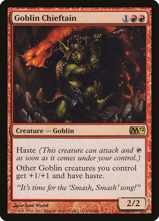 Goblin Chieftain [Magic 2012] | Spectrum Games