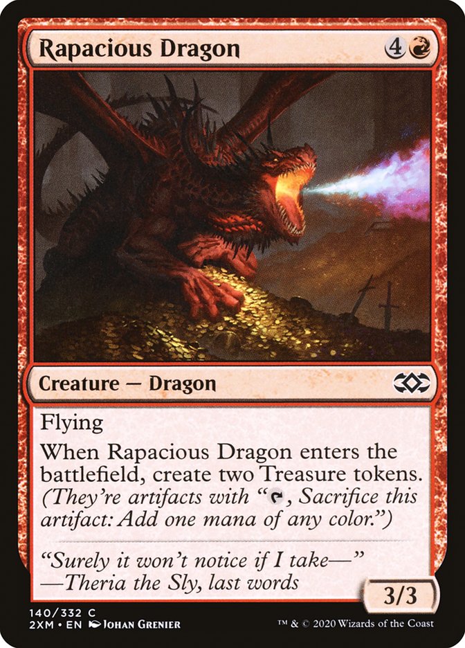 Rapacious Dragon [Double Masters] | Spectrum Games