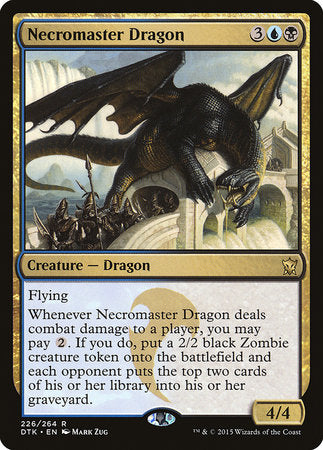 Necromaster Dragon [Dragons of Tarkir] | Spectrum Games