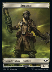 Soldier (004) // Vanguard Suppressor Double-sided Token (Surge Foil) [Universes Beyond: Warhammer 40,000 Tokens] | Spectrum Games