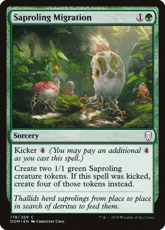 Saproling Migration [Dominaria] | Spectrum Games