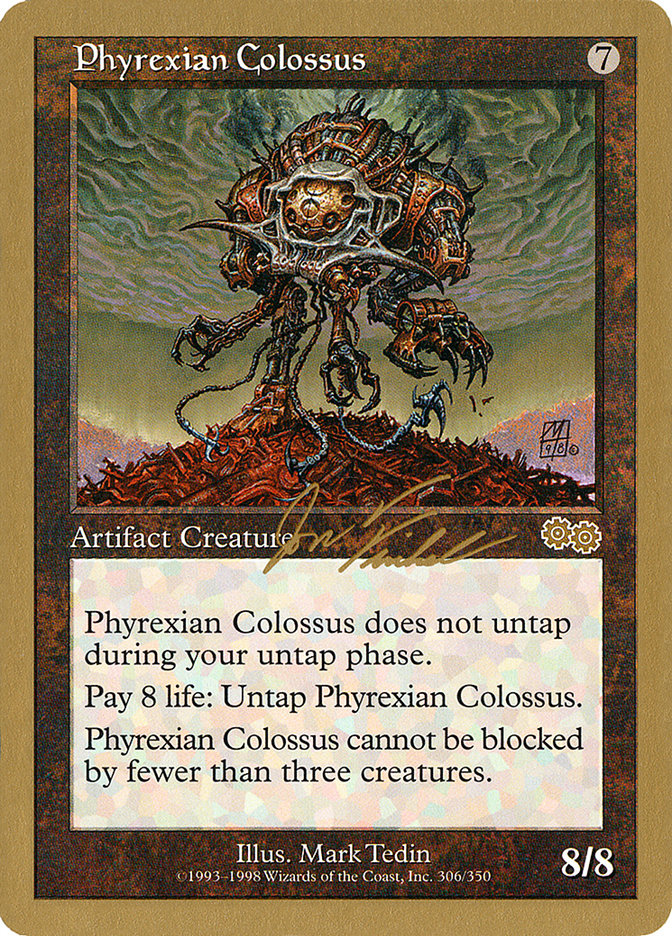 Phyrexian Colossus (Jon Finkel) [World Championship Decks 2000] | Spectrum Games