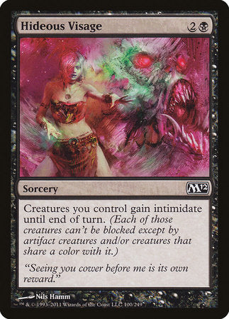 Hideous Visage [Magic 2012] | Spectrum Games
