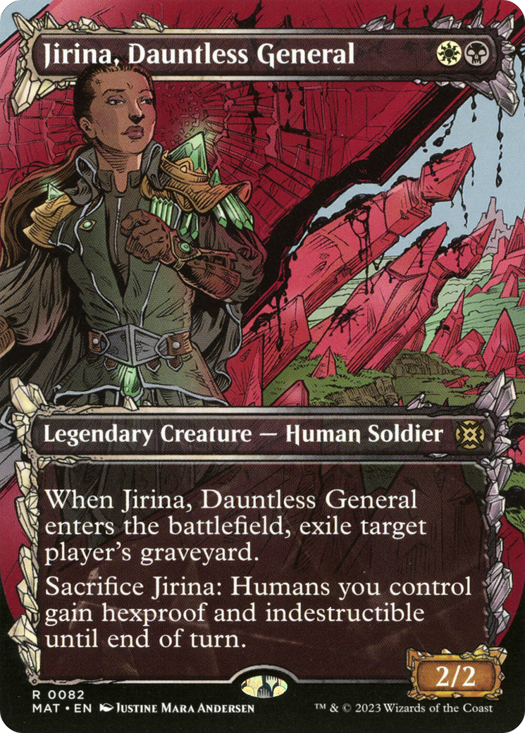 Jirina, Dauntless General (Showcase) [March of the Machine: The Aftermath] | Spectrum Games