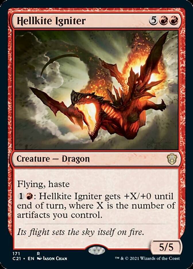 Hellkite Igniter [Commander 2021] | Spectrum Games