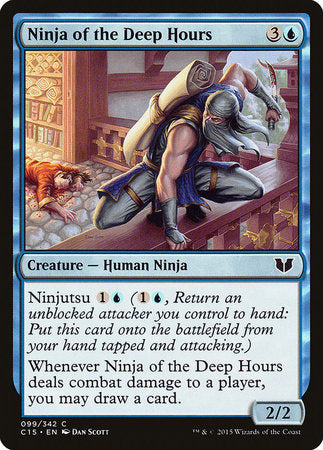 Ninja of the Deep Hours [Commander 2015] | Spectrum Games