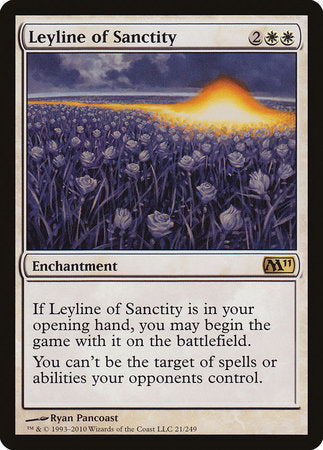 Leyline of Sanctity [Magic 2011] | Spectrum Games
