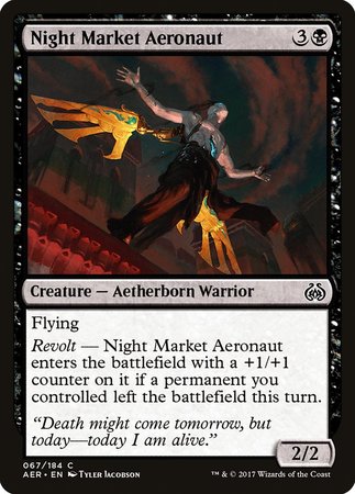 Night Market Aeronaut [Aether Revolt] | Spectrum Games