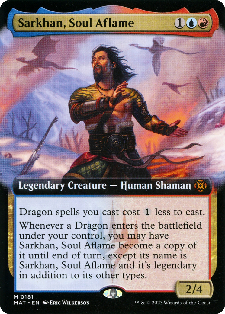 Sarkhan, Soul Aflame (Extended Art) [March of the Machine: The Aftermath] | Spectrum Games