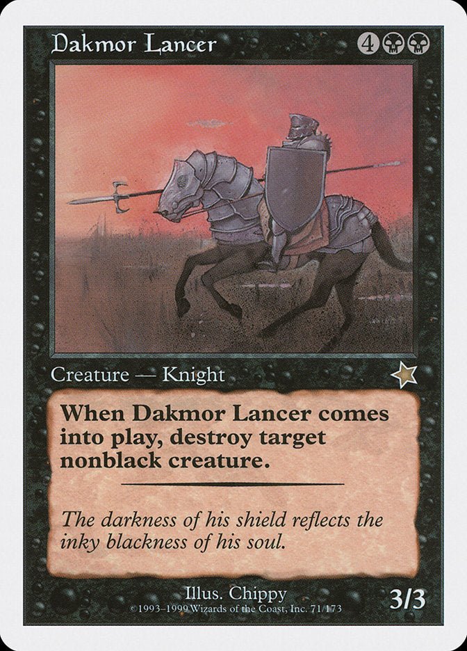 Dakmor Lancer [Starter 1999] | Spectrum Games