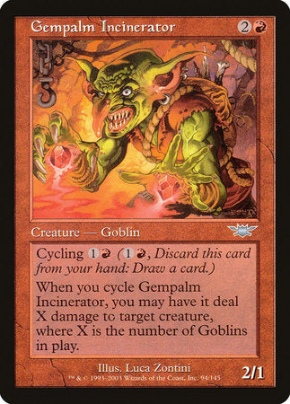 Gempalm Incinerator [Legions] | Spectrum Games