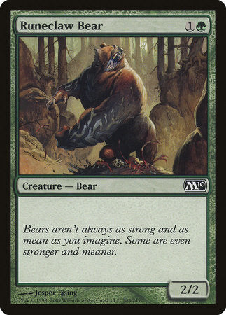 Runeclaw Bear [Magic 2010] | Spectrum Games