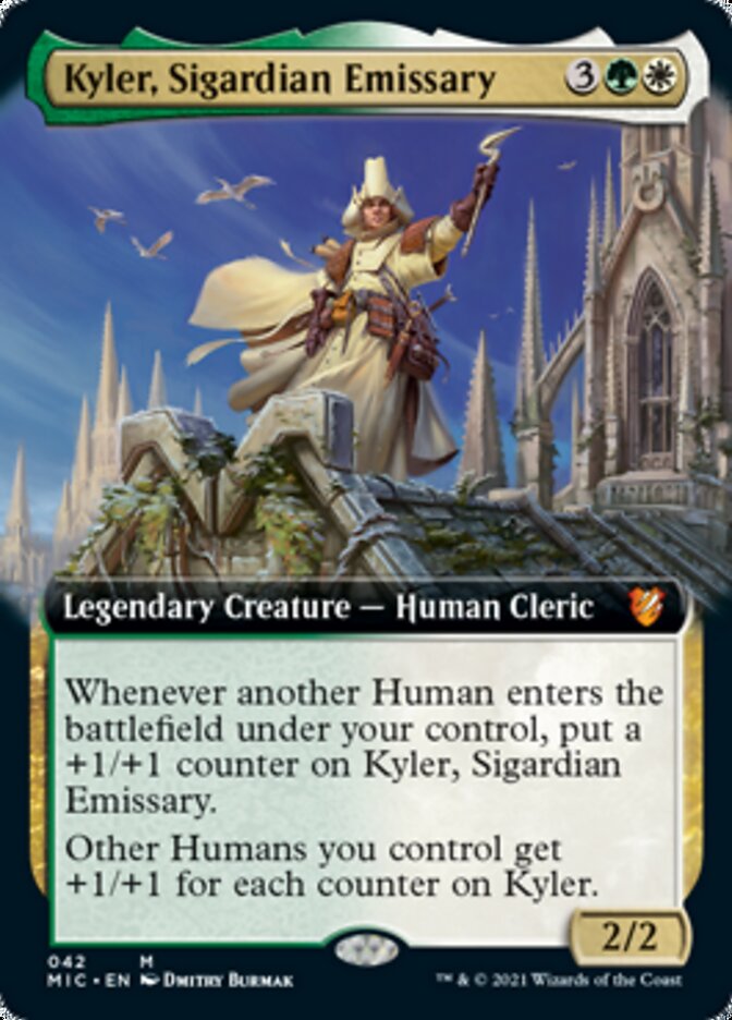 Kyler, Sigardian Emissary (Extended) [Innistrad: Midnight Hunt Commander] | Spectrum Games