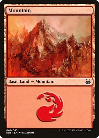 Mountain (61) [Duel Decks: Mind vs. Might] | Spectrum Games