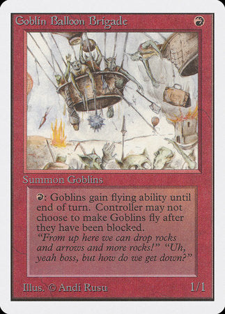 Goblin Balloon Brigade [Unlimited Edition] | Spectrum Games