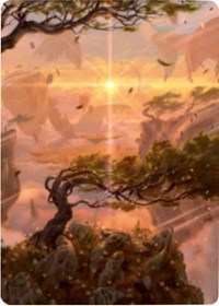 Windswept Heath Art Card [Zendikar Rising Art Series] | Spectrum Games