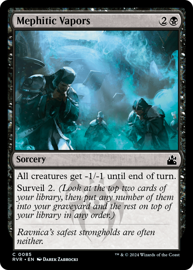 Mephitic Vapors [Ravnica Remastered] | Spectrum Games