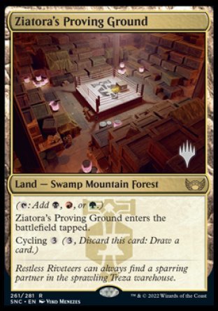 Ziatora's Proving Ground (Promo Pack) [Streets of New Capenna Promos] | Spectrum Games