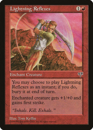 Lightning Reflexes [Mirage] | Spectrum Games