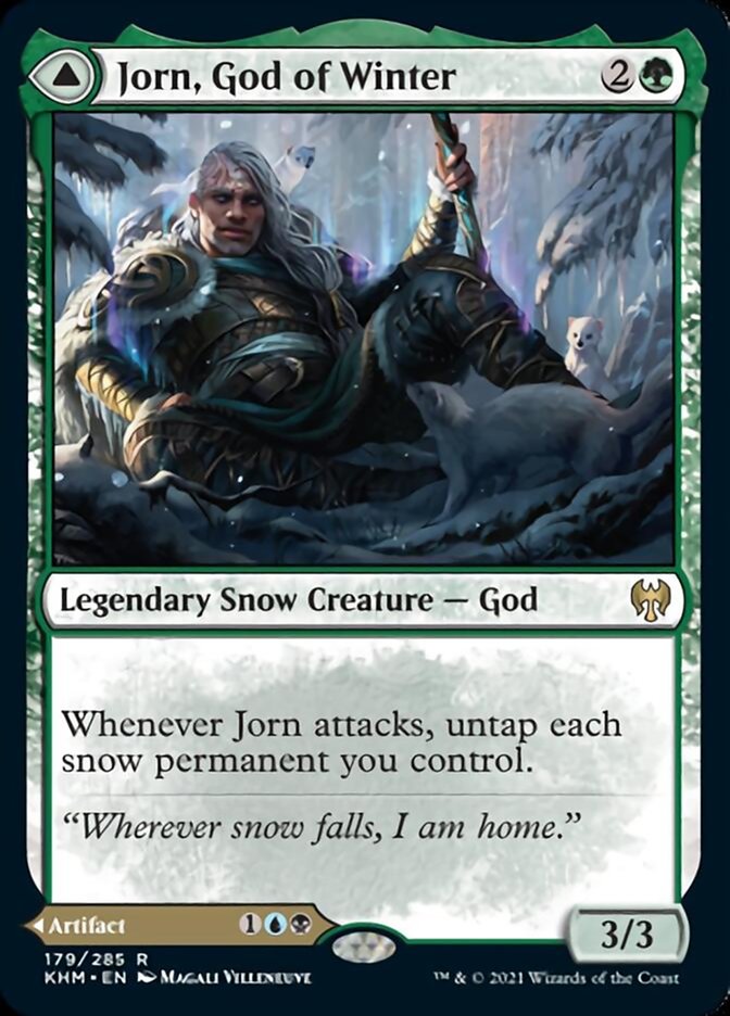 Jorn, God of Winter // Kaldring, the Rimestaff [Kaldheim] | Spectrum Games