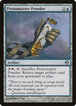 Protomatter Powder [Shards of Alara] | Spectrum Games