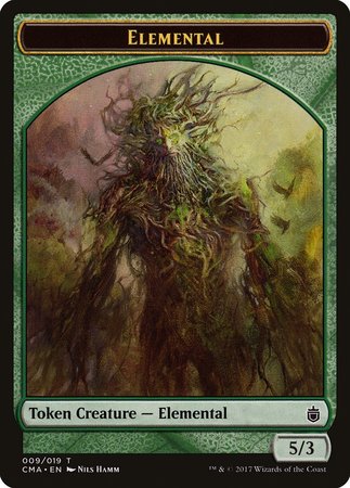 Elemental Token (009) [Commander Anthology Tokens] | Spectrum Games