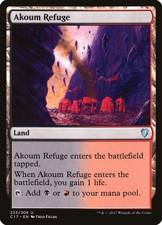 Akoum Refuge [Commander 2017] | Spectrum Games