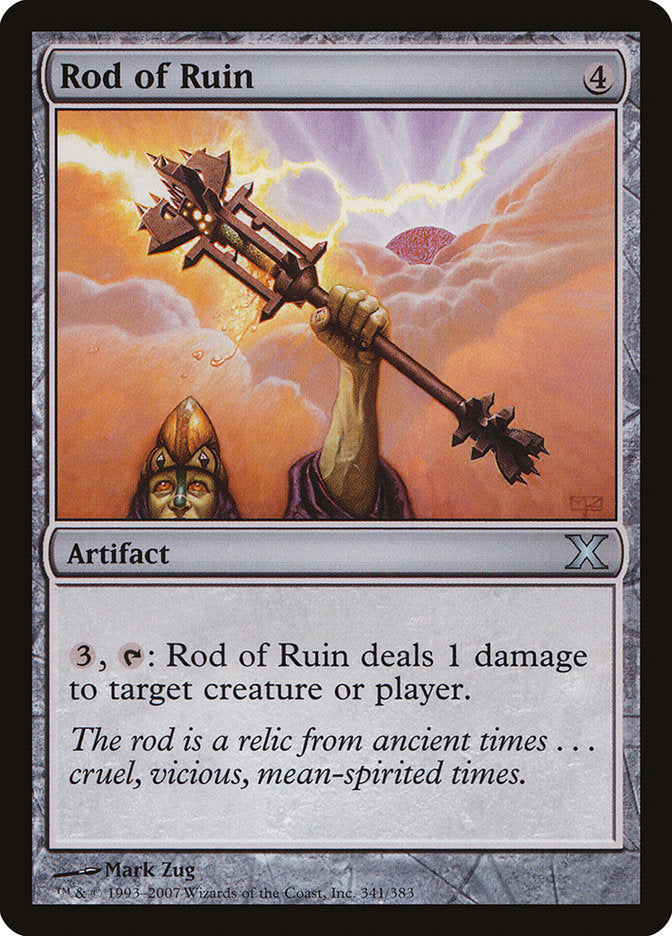 Rod of Ruin [Tenth Edition] | Spectrum Games