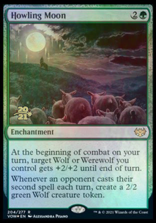 Howling Moon [Innistrad: Crimson Vow Prerelease Promos] | Spectrum Games