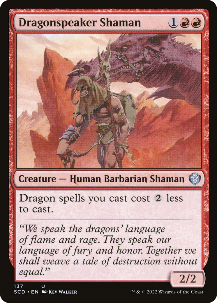 Dragonspeaker Shaman [Starter Commander Decks] | Spectrum Games