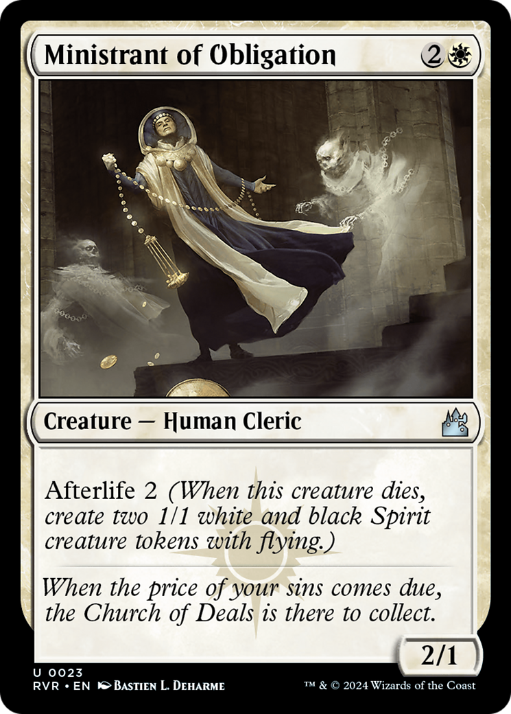 Ministrant of Obligation [Ravnica Remastered] | Spectrum Games