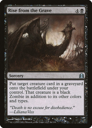 Rise from the Grave [Commander 2011] | Spectrum Games