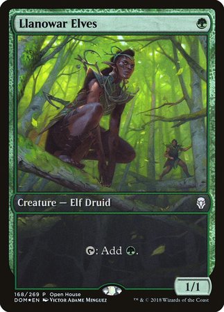 Llanowar Elves [Dominaria Promos] | Spectrum Games