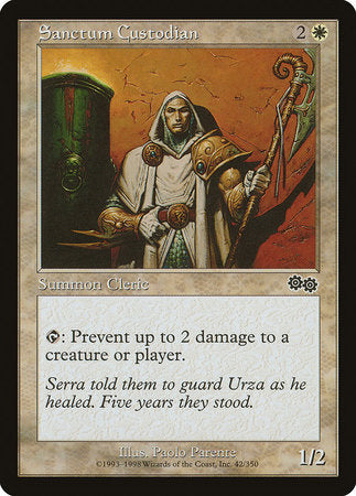 Sanctum Custodian [Urza's Saga] | Spectrum Games